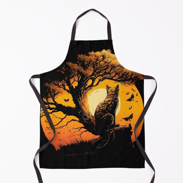 Item preview, Cat watching sunset scene designed and sold by SmashLights.