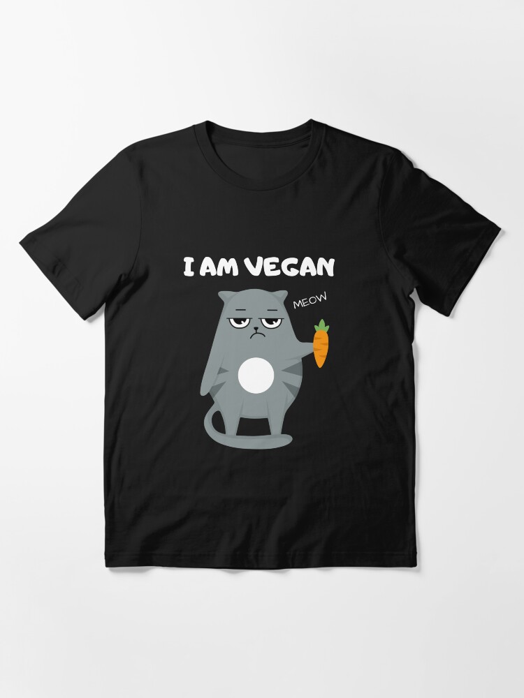 Vegan cat shirt sale