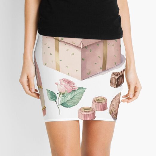 San Valentine's Gifts Mini Skirt