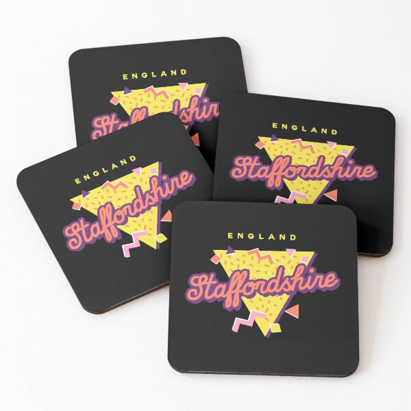 Item preview, Retro 90s Pop 'Staffordshire' Vintage England designed and sold by dinosareforever.