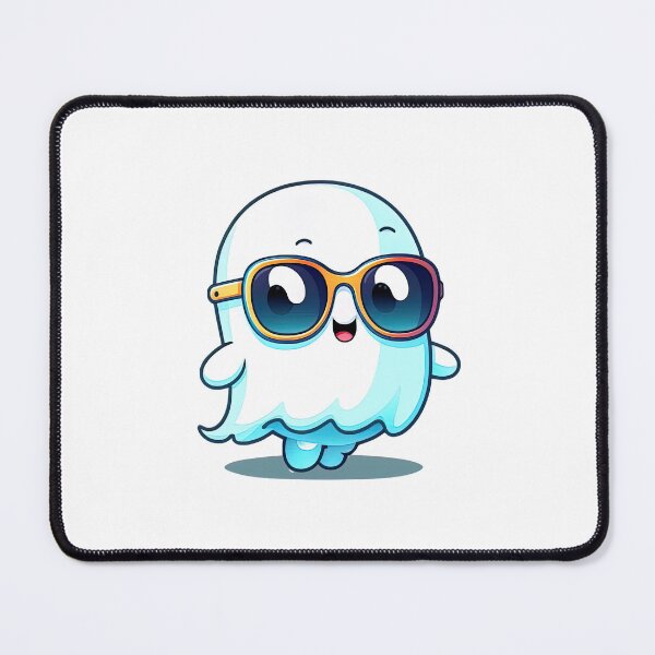 Item preview, Cute ghost with sunglasses designed and sold by Snazzmatazz.