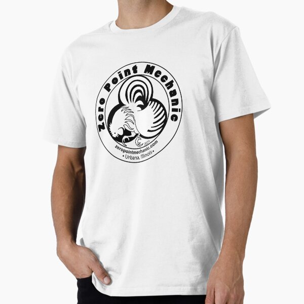 Zero Point Mechanic 2021 Logo Black Premium T-Shirt