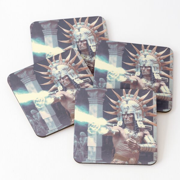 Item preview, Montezuma defeating the Spanish Conquistadors colorized designed and sold by MachineMadeArt.