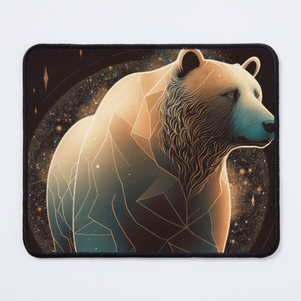Aperçu de l'œuvre Forme filaire Ours Art créée et vendue par Surreal-Inc.