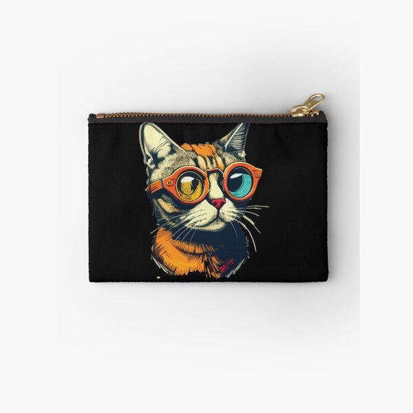 Item preview, Vintage Style Anthropomorphic Cat Wearing Goggles designed and sold by Xx4thseasonxX.