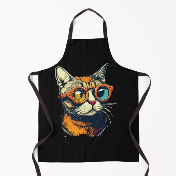 Item preview, Vintage Style Anthropomorphic Cat Wearing Goggles designed and sold by Xx4thseasonxX.
