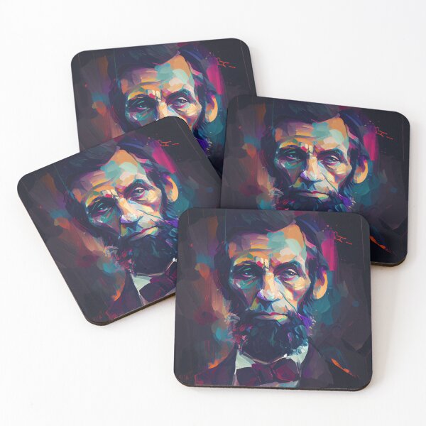 Item preview, braham Lincoln Oil Painting designed and sold by Surreal-Inc.