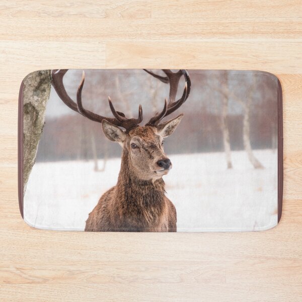 Item preview, Majestic red deer in winter designed and sold by AlbertMi.