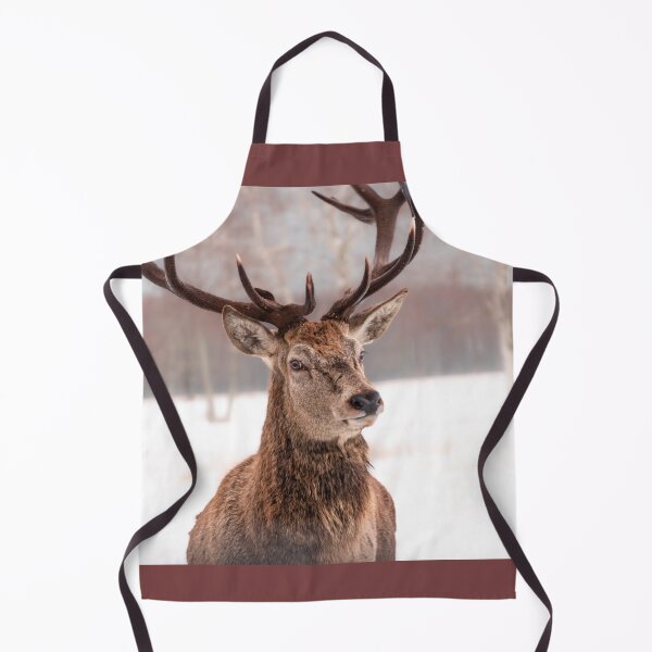 Item preview, Majestic red deer in winter designed and sold by AlbertMi.