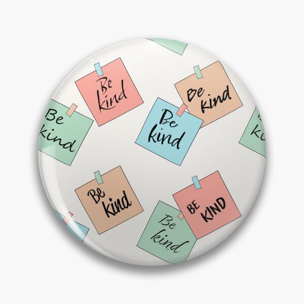 Item preview, Be Kind Sticky Note Pattern designed and sold by CreativeDraws42.