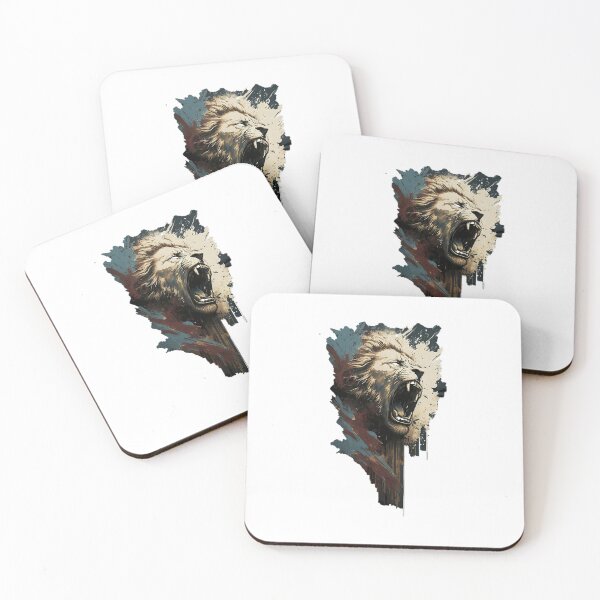 Item preview, fighter lion designed and sold by divyanshagarwal.