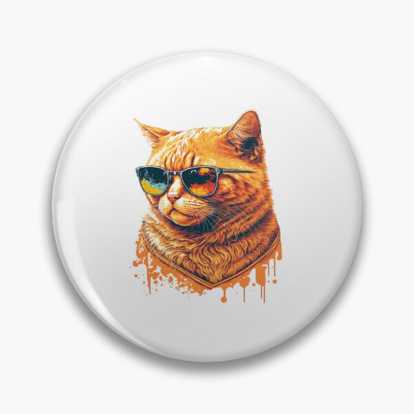 Item preview, Cat Wearing Sunglasses designed and sold by Snazzmatazz.