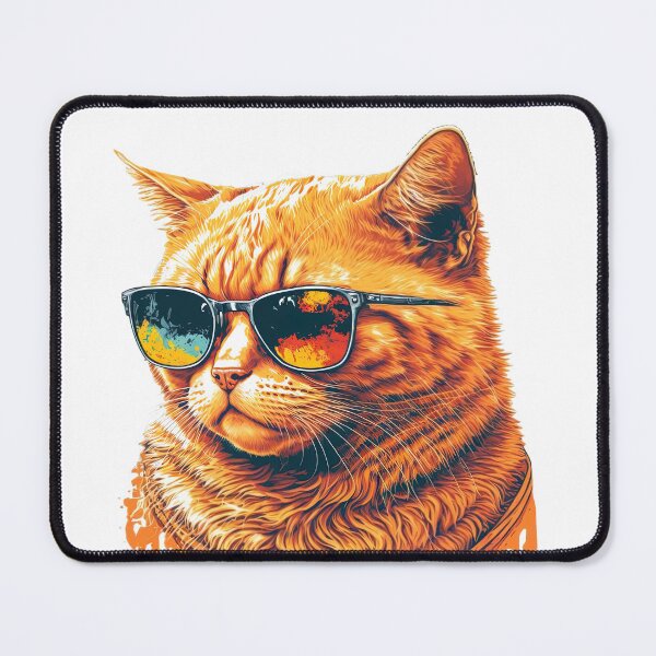 Item preview, Cat Wearing Sunglasses designed and sold by Snazzmatazz.