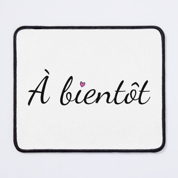 Item preview, À bientôt! designed and sold by Not Too Shoddy.