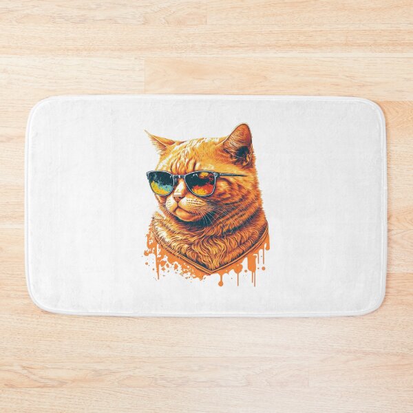 Item preview, Cat Wearing Sunglasses designed and sold by Snazzmatazz.