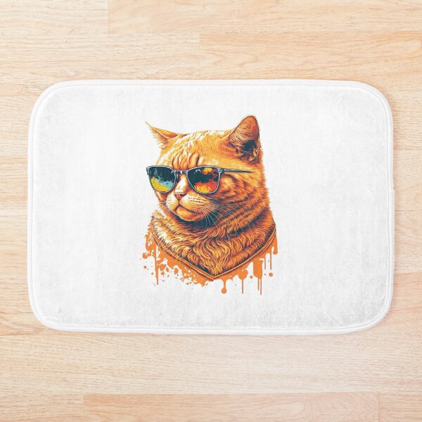 Artikelvorschau, Katze mit Sonnenbrille entworfen und verkauft von Snazzmatazz.