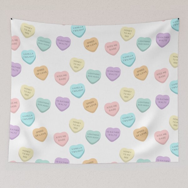 Item preview, Owl City Valentines Lyrics Hearts designed and sold by Little Owlet Art.
