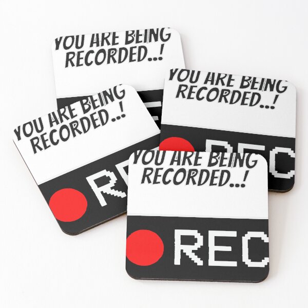 Item preview, You are being recorded  designed and sold by ImaginationX.