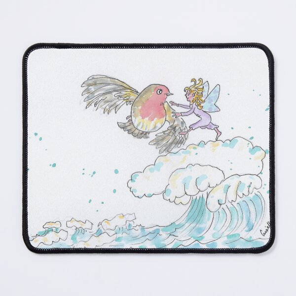 Item preview, Robin and fairy at sea designed and sold by GiselleSellier.