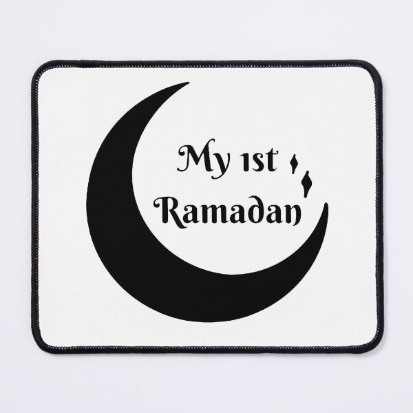 Item preview, My First Ramadan in Black  designed and sold by HijabieUkhty.