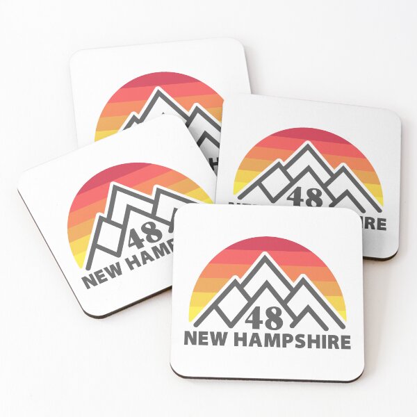 Item preview, New Hampshire 48 Retro Mountain designed and sold by Esskay Designs.