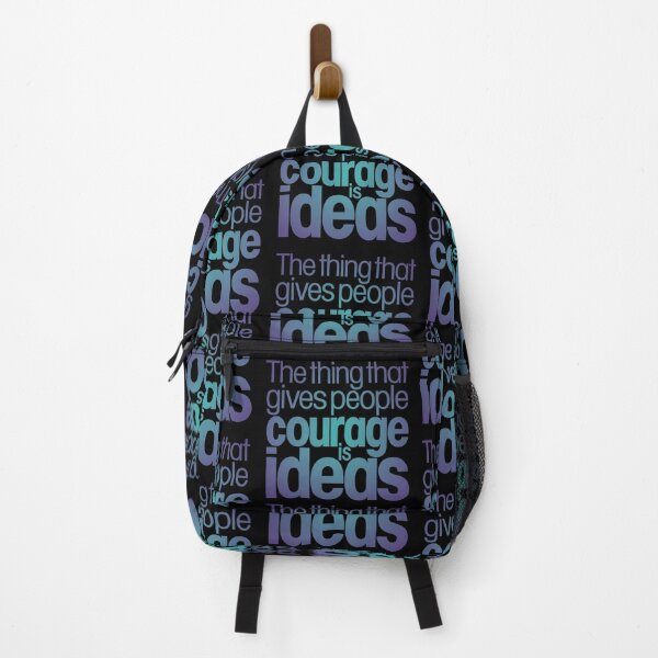 Item preview, The thing that gives people courage is ideas. v.1 designed and sold by x1brett.