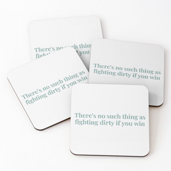 Item preview, There's no such thing as fighting dirty if you win designed and sold by percqbeths.