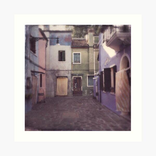 Burano, Venedig Kunstdruck