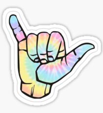 Rainbow Hang Loose Sticker