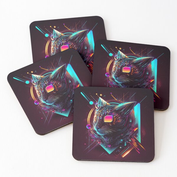 Item preview, CyberSpace Cat designed and sold by chaoticabstract.
