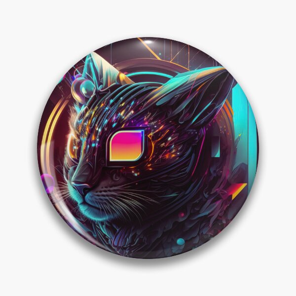 Item preview, CyberSpace Cat designed and sold by chaoticabstract.