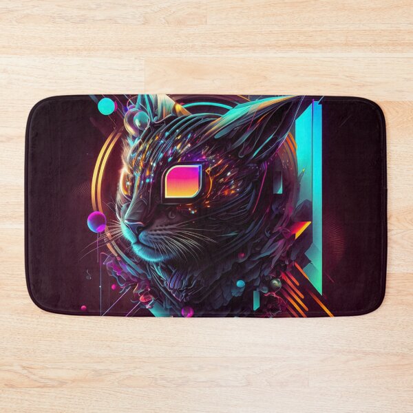 Item preview, CyberSpace Cat designed and sold by chaoticabstract.