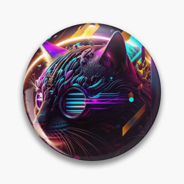 Item preview, CyberSpace Cat designed and sold by chaoticabstract.
