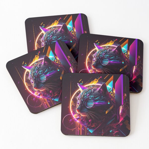 Item preview, CyberSpace Cat designed and sold by chaoticabstract.