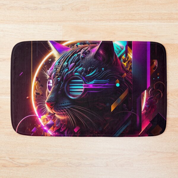 Item preview, CyberSpace Cat designed and sold by chaoticabstract.