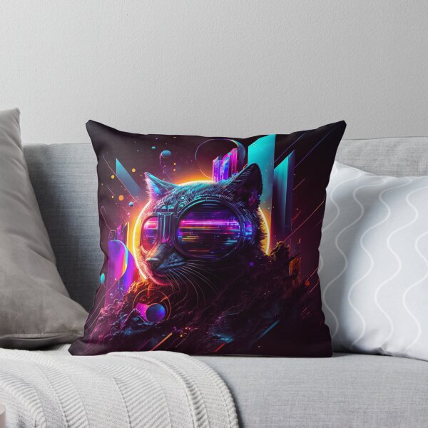 Item preview, CyberSpace Cat designed and sold by chaoticabstract.