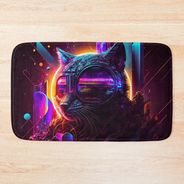 Item preview, CyberSpace Cat designed and sold by chaoticabstract.