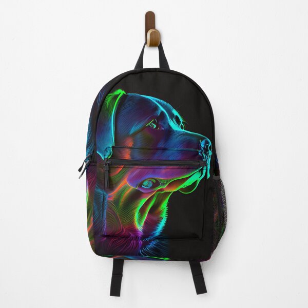 Item preview, Neon Rottweiler Dog designed and sold by PipikaArt.
