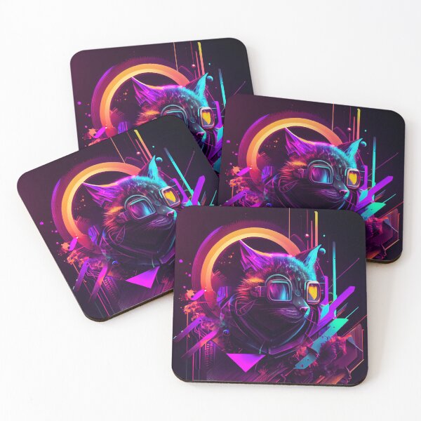 Item preview, CyberSpace Cat designed and sold by chaoticabstract.