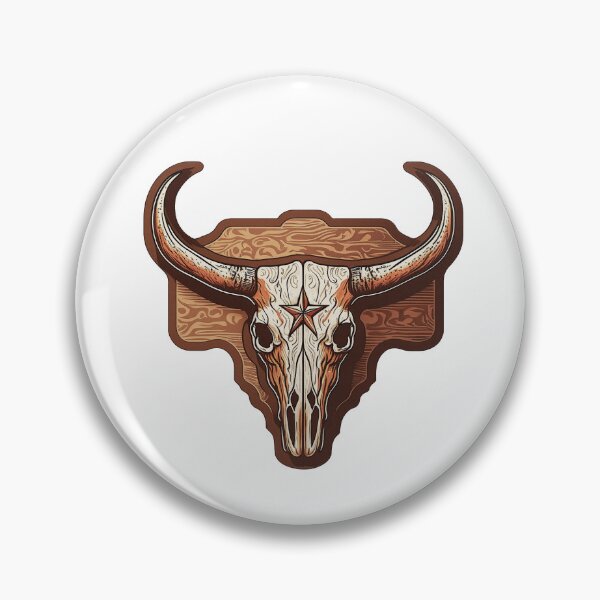 Item preview, Texas long horn mounted skull designed and sold by Dise37.