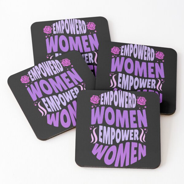Item preview, Empowered Women Empower Women Purple text   designed and sold by ZoesAttic.