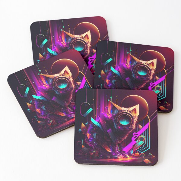 Item preview, CyberSpace Cat designed and sold by chaoticabstract.