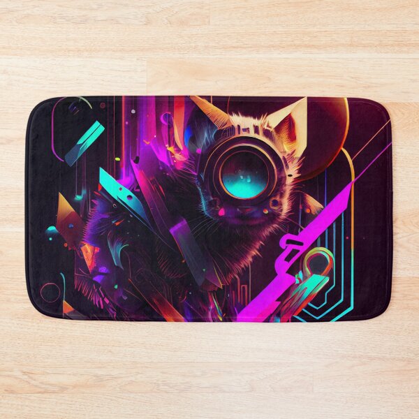 Item preview, CyberSpace Cat designed and sold by chaoticabstract.