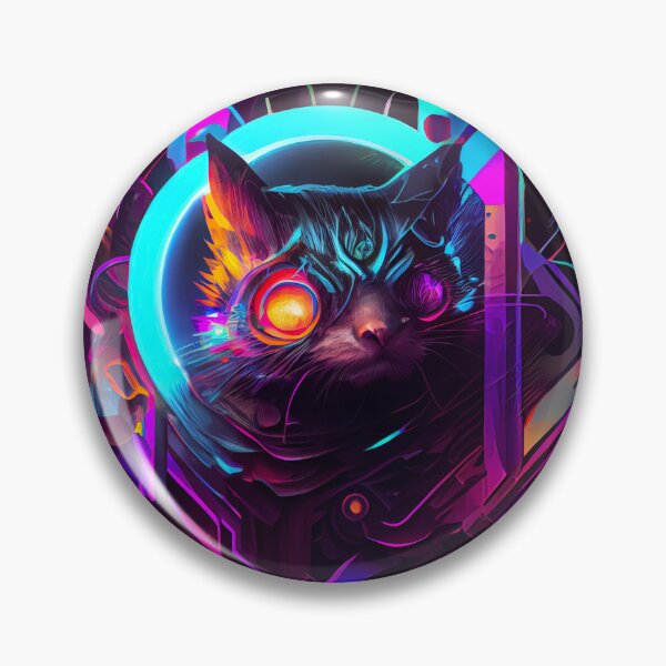 Item preview, CyberSpace Cat designed and sold by chaoticabstract.