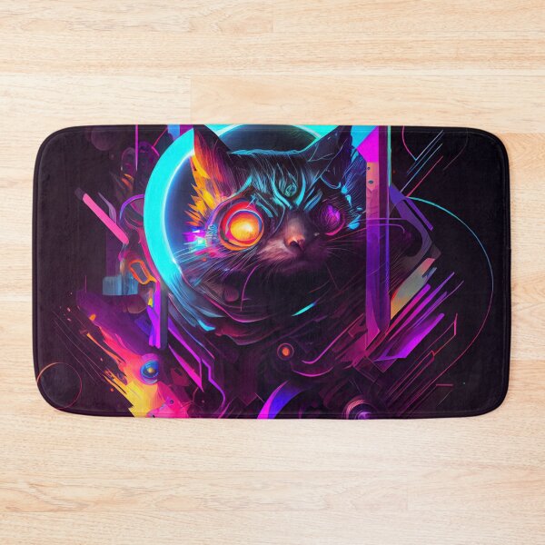 Item preview, CyberSpace Cat designed and sold by chaoticabstract.
