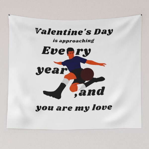 Item preview, Valentine's Day - You Are My Love - Football Players - Soccer - designed and sold by artibra.