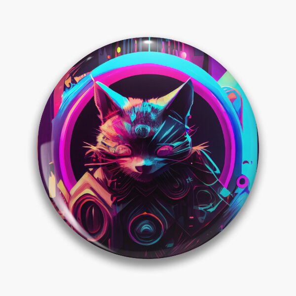 Item preview, CyberSpace Cat designed and sold by chaoticabstract.