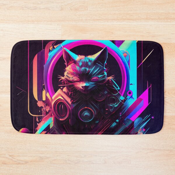 Item preview, CyberSpace Cat designed and sold by chaoticabstract.