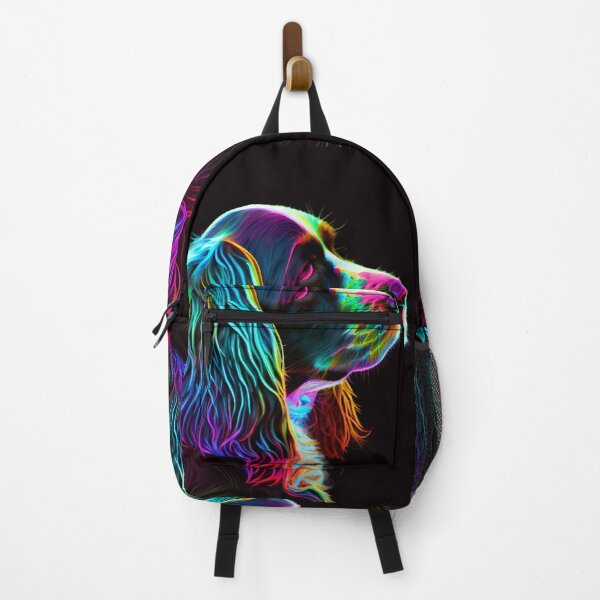 Item preview, Neon English Springer Spaniel designed and sold by PipikaArt.