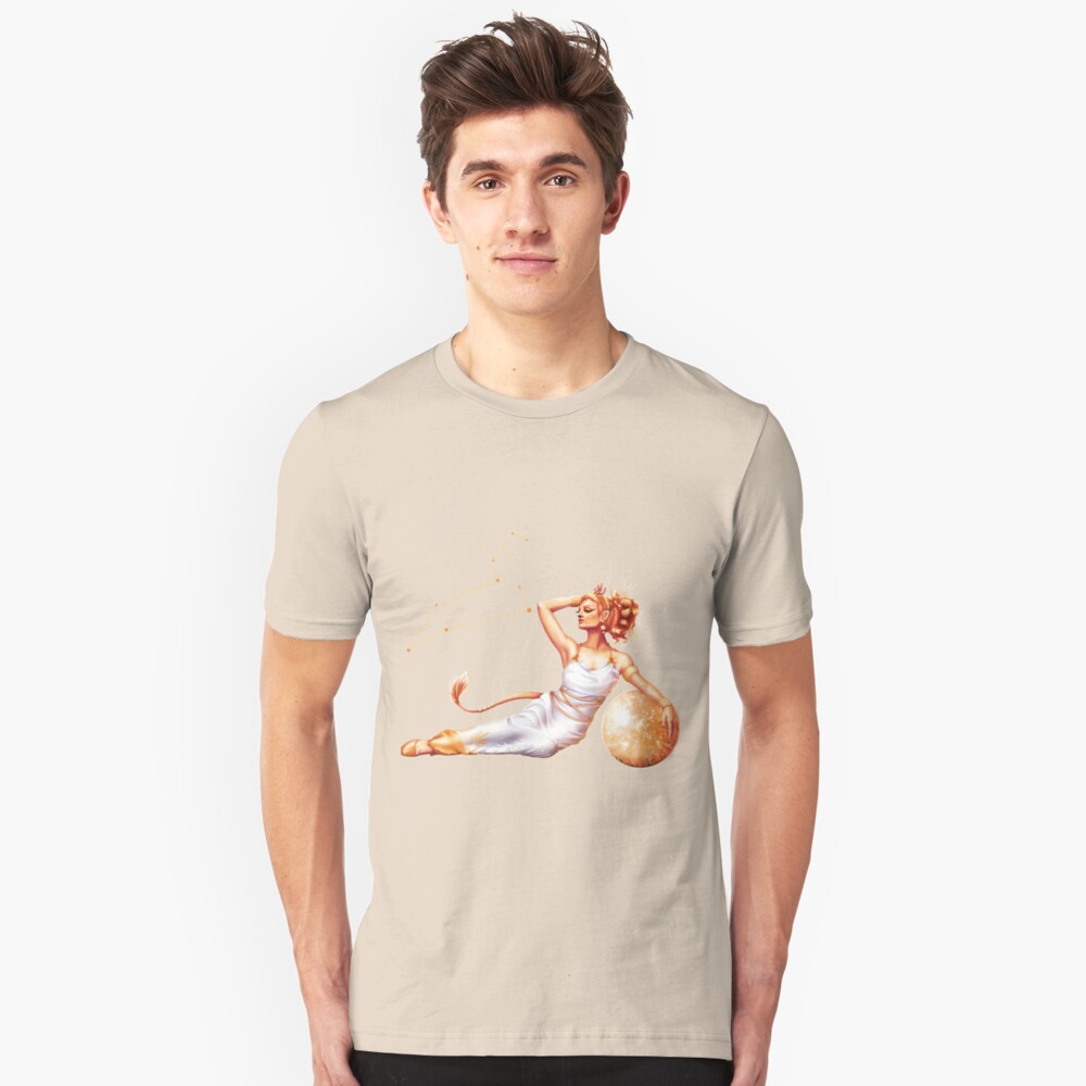 Leo OC - 12 Zodiac Ladies Slim Fit T-Shirt